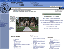 Tablet Screenshot of co.kerr.tx.us
